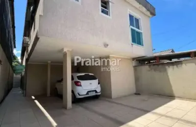 Casa sobrado | jockey - são vicente | 02 dorms | 01 vaga de garagem | 56m².