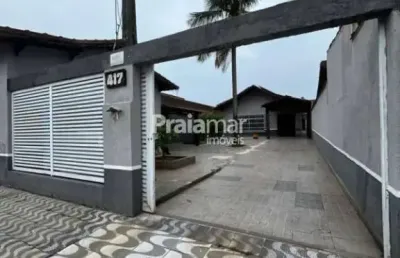 Casa alto padrão | com edicula | 04 dorm | 01 suite | 362m² | vila tupi - praia grande.