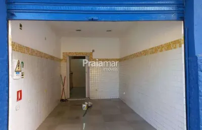 Loja comercial | 01 cozinha | 01 lavabo | 34m² | centro - são vicente.