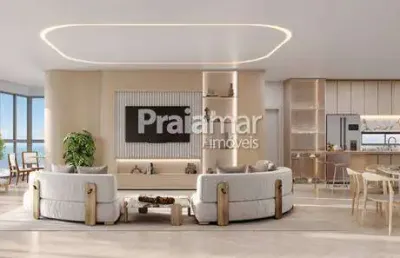 Apartamento | 02 dorm | 02 suites | 107m² | 02 vagas de garagem | guilhermina - praia grande.