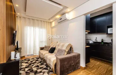 Apto garden 02 dorms lindo | 40m2 quintal privat. | 01 vaga | centro - s.v