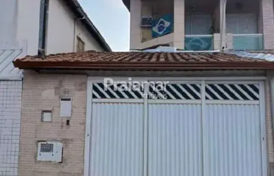 Casa sobrado | 02 suites | 01 vaga de garagem | 95,05m² | guilhermina - são vicente.