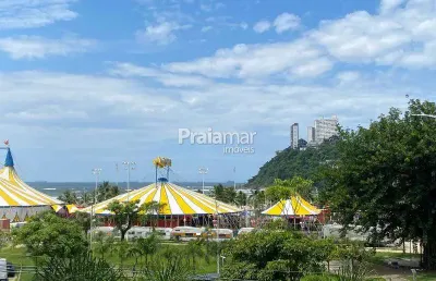Apto 1 dorm i garagem coletiva | itararé - pé na areia i bem amplo