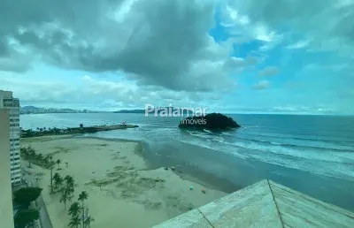 Apto alto padrão| 3 dormi | 3 w.c | 170 m2 | saida com pé na areia | josé menino | santos