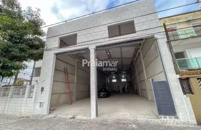 Galpão comercial prox. presidente wilson | 510m² | centro/gonzaguinha - são vicente.