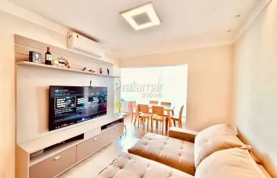 Apto 03 dorms | 01 suite | 02 vagas | varanda gourmet | campo grande - santos