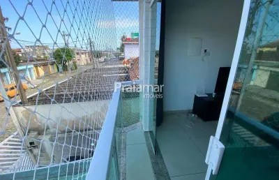 Casa sobreposta alta | 02 dorm | 01 vaga de garagem | 89m² | cidade nautica - são vicente.