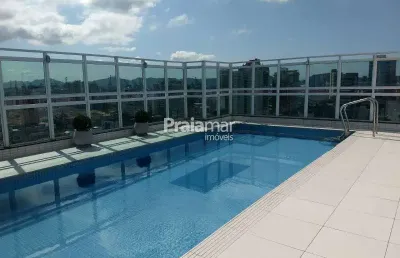 Apto 1 suíte | 2 w.c | lazer completo | garagem privativa | boqueirão | santos