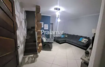 Casa em condominio | 02 dorm | 01 vaga | 91m² | vila voturua - são vicente.