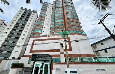 2 dorm alto padrão frente para o mar jardim real praia grande