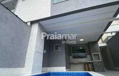 Casa com 3 quartos à venda na Tupi, Praia Grande 