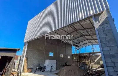 Galpão para alugar – 80m² – cidade naútica, são vicente - r$ 13.000