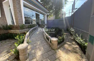 Casa sobrado para alugar em vila mathias - r$ 15.000 - 100 m² - 10 vagas