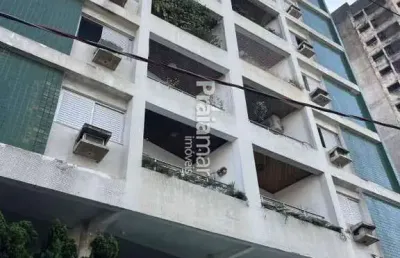 Apartamento 2 dormitórios, 1 suíte, piscina e garagem no marapé - santos à venda