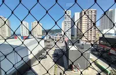 Apartamento 2 dorm. suite, 1 vaga, vista para o mar, centro sv - venda r$ 400.000