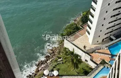 Apartamento mobiliado 3 suítes no jardim astúrias - vista mar e piscina - aluguel r$ 10.500