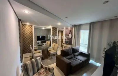 Apto porteira fechada | 2 dormi | 2 w.c | closet | 73 m2 | piscina | 1 vaga | campo grande | santos