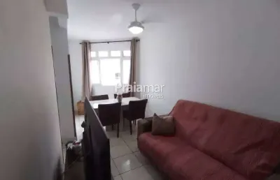 Apto 2 dorm amplo i iluminado e arejado  i 70 mts2 i garagem coletiva  i bairro marapé - santos