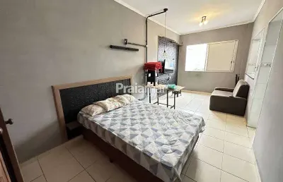 Sala living amplo | 01 vaga | frente a praia | gonzaguinha - s.v