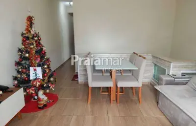 Casa em condomínio fechado com 2 quartos à venda no Santa Maria, Santos 
