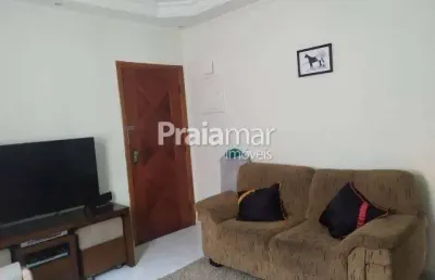 Apartamento 02 dormitorios | 89m2 | 1 vaga de garagem | predio 3 andar | itararé - são vicente