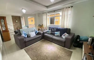 Triplex alto padrão | 3 suítes | 180m2 | 2 vagas de garagem | vila valença - são vicente