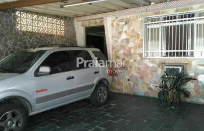 Casa térrea 2 dorms | 180m² | 2 vagas | vila melo - são vicente/sp | venda