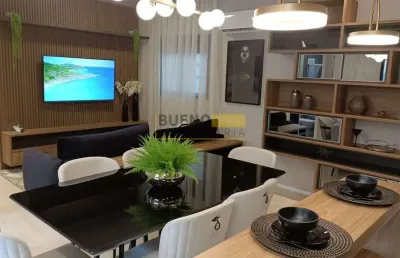 Apartamento com 3 quartos à venda, 70 m² por r$ 404.000 - residencial dona margarida - santa bárbar