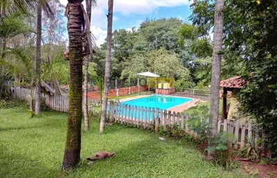Ótima chácara com 3 dormitórios à venda, 20000 m² por r$ 1.700.000 - chácara cruzeiro do sul - sant
