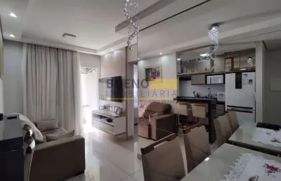 Apartamento com 2 dormitórios à venda, 49 m² por r$ 265.000,00 - parque residencial santa inês - sa