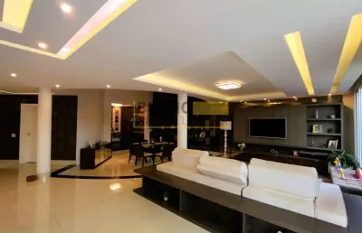 Maravilhosa casa com 3 suítes à venda, 515 m² por r$ 3.300.000 - condomínio terras de siena - santa