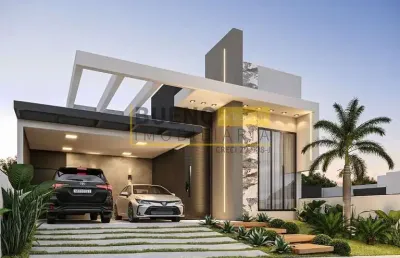 Casa com 3 dormitórios à venda, 196 m² por r$ 1.430.000 - condomínio jardim recanto das águas - nov