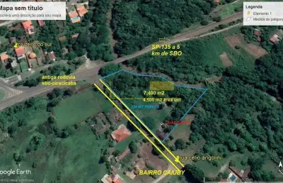 Chácara com 4 quartos, 7400 m² - venda por r$ 1.080.000 ou aluguel por r$ 2.500/mês - chácara recre