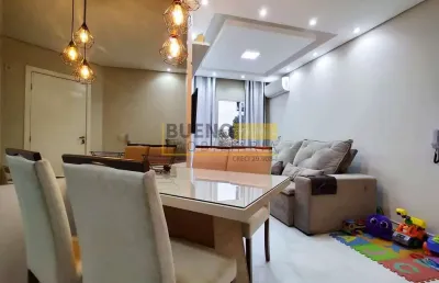 Apartamento à venda, 2 quartos sendo 1 suíte, parque dos pinheiros, nova odessa, sp