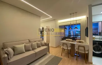 Apartamento à venda, 2 quartos sendo 2 suítes, jardim fernando mollon, santa bárbara d'oeste, sp