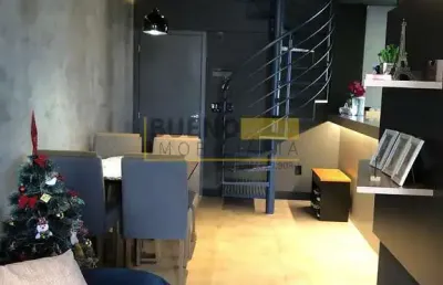 Apartamento duplex à venda, loteamento industrial machadinho, americana, sp