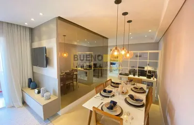 Apartamento à venda 2 quartos sendo 1 suíte, loteamento colina santa bárbara, santa bárbara d'oeste