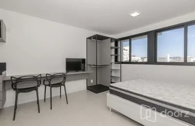 Apartamento com 1 quarto à venda na rua professor duplan, 50, rio branco, porto alegre, 25 m2 por r$ 460.000