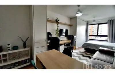 Apartamento com 1 quarto à venda na avenida jabaquara, 2781, mirandópolis, são paulo, 29 m2 por r$ 370.000