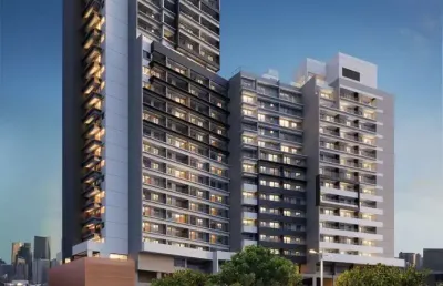 Apartamento com 2 quartos à venda na avenida general olímpio da silveira, 309, higienópolis, são paulo, 39 m2 por r$ 466.344