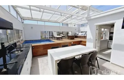 Cobertura com 4 quartos à venda na rua charles spencer chaplin, 321, vila andrade, são paulo, 244 m2 por r$ 1.250.000