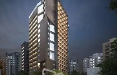 Apartamento com 1 quarto à venda na rua alvorada, 1034, vila olímpia, são paulo, 24 m2 por r$ 474.197