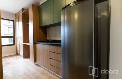 Apartamento com 1 quarto à venda na avenida agami, 174, moema, são paulo, 20 m2 por r$ 450.000