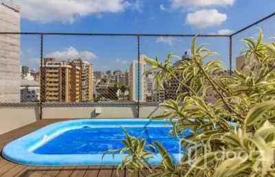 Cobertura com 3 quartos à venda na rua cândido silveira, 145, auxiliadora, porto alegre, 200 m2 por r$ 1.190.000