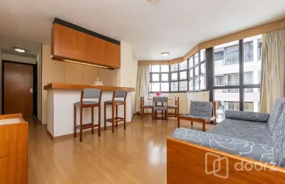 Apartamento com 1 quarto à venda na rua vieira de morais, 294, campo belo, são paulo, 50 m2 por r$ 455.000
