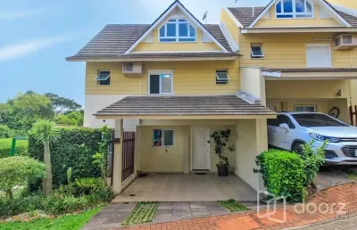 Casa em condomínio fechado com 4 quartos à venda na avenida engenheiro ludolfo boehl, 1179, teresópolis, porto alegre, 218 m2 por r$ 1.350.000