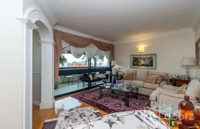 Apartamento com 4 quartos à venda na avenida rouxinol, 533, moema, são paulo, 198 m2 por r$ 2.980.000