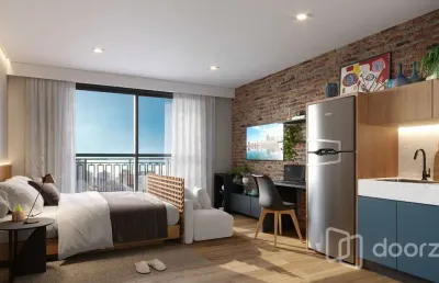 Apartamento com 1 quarto à venda na rua joão de lacerda soares, 90, jardim das acacias, são paulo, 25 m2 por r$ 390.000