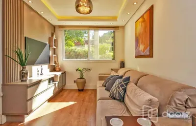Apartamento com 3 quartos à venda na rua carlos reverbel, 200, jardim carvalho, porto alegre, 68 m2 por r$ 450.000