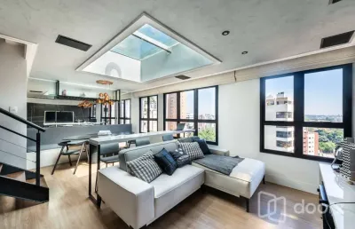 Cobertura com 1 quarto à venda na rua joão baldinato, 109, morumbi, são paulo, 140 m2 por r$ 1.100.000
